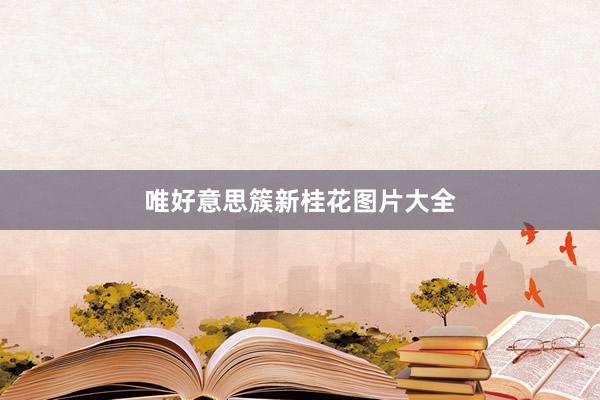 唯好意思簇新桂花图片大全